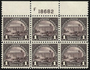 Sale 1037, Lot 2131, 1922-26 and Later Issues (Scott 551-1610)