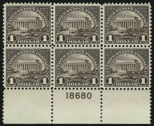 Sale 1037, Lot 2132, 1922-26 and Later Issues (Scott 551-1610)