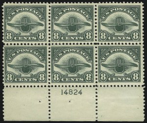 Sale 1037, Lot 2193, Air Post (Scott C1-C6)