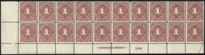 Sale 1037, Lot 2280, Postage Due Featuring Blocks and Plate Blocks (Scott J31-J75)