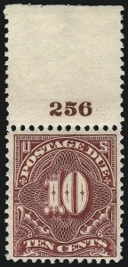 Sale 1037, Lot 2286, Postage Due Featuring Blocks and Plate Blocks (Scott J31-J75)