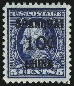 Sale Number 1037, Lot Number 2318, Offices in China (Scott K1-K16a, K17)