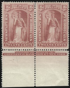 Sale 1037, Lot 2341, Officials, Newspapers & Periodicals, Parcel Post (O, PR, Q)