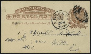 Sale 1037, Lot 2380, Postal Cards (UX)