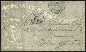 Sale 1037, Lot 2725, Autographs & Free Franks, Colonial, States, Waterway & Ship