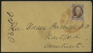 Sale 1037, Lot 2732, Postmasters` Provisional thru 1857 Issue