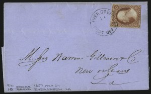 Sale 1037, Lot 2751, Postmasters` Provisional thru 1857 Issue