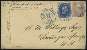 Sale 1037, Lot 2771, 1861 Issue thru 1869 Pictorial Issue