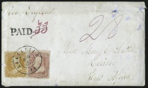 Sale 1037, Lot 2781, 1861 Issue thru 1869 Pictorial Issue