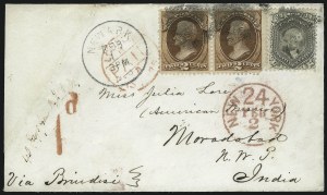 Sale 1037, Lot 2786, 1861 Issue thru 1869 Pictorial Issue