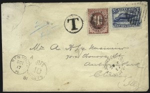 Sale 1037, Lot 2829, Air Post, Postage Due, Officials