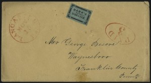 Sale 1037, Lot 2835, Carriers and Locals