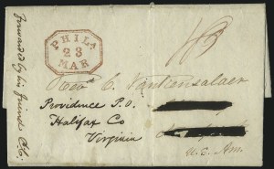 Sale 1037, Lot 2876, Slavery and the Civil War, Slave Related, Liberia, Anti Slavery