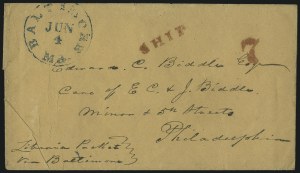 Sale 1037, Lot 2891, Slavery and the Civil War, Slave Related, Liberia, Anti Slavery