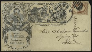 Sale 1037, Lot 2905, Slavery and the Civil War, Lincoln, Patriotics, Sanitary Fair
