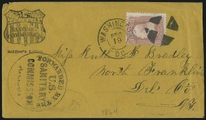 Sale 1037, Lot 2921, Slavery and the Civil War, Lincoln, Patriotics, Sanitary Fair