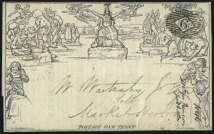 Sale 1037, Lot 2954, Great Britain: Postal History, Parliament Entires and Mulreadys