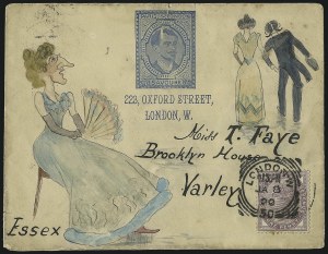 Sale 1037, Lot 2991, Great Britain: Caricatures and Illustrated Covers