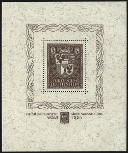 Sale 1037, Lot 3155, Liechtenstein thru Spain