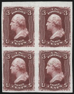 Sale 1040, Lot 1024, Essays and Proofs (Postmasters Provisionals thru 1869 Pictorial Issue)