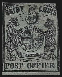 Sale 1040, Lot 1152, Postmasters Provisionals