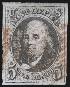 Sale 1040, Lot 1163, 1847 Issue and 1875 Reproduction of 1847 Issue (Scott 1-4)
