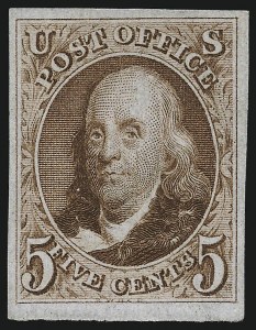 Sale 1040, Lot 1175, 1847 Issue and 1875 Reproduction of 1847 Issue (Scott 1-4)