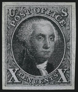 Sale 1040, Lot 1178, 1847 Issue and 1875 Reproduction of 1847 Issue (Scott 1-4)