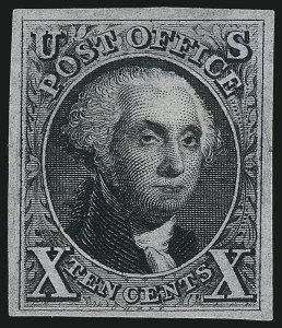 Sale 1040, Lot 1179, 1847 Issue and 1875 Reproduction of 1847 Issue (Scott 1-4)