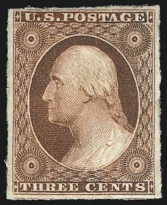 Sale 1040, Lot 1189, 1c-12c 1851-56 Issue (Scott 5A-17)
