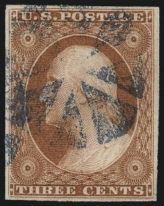 Sale 1040, Lot 1192, 1c-12c 1851-56 Issue (Scott 5A-17)
