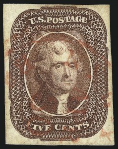 Sale 1040, Lot 1200, 1c-12c 1851-56 Issue (Scott 5A-17)