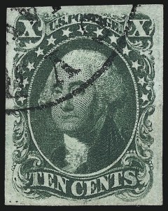 Sale Number 1040, Lot Number 1202, 1c-12c 1851-56 Issue (Scott 5A-17)