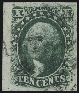 Sale 1040, Lot 1208, 1c-12c 1851-56 Issue (Scott 5A-17)