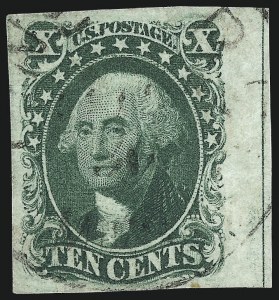 Sale 1040, Lot 1209, 1c-12c 1851-56 Issue (Scott 5A-17)