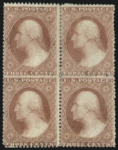 Sale 1040, Lot 1231, 1c-3c 1857-60 Issue (Scott 18-26A)