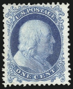 Sale 1040, Lot 1274, 1875 Reprint of 1857-60 Issue (Scott 40-47)