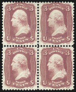 Sale 1040, Lot 1285, 1861-66 Issue and Encased Postage (Scott 56-78)