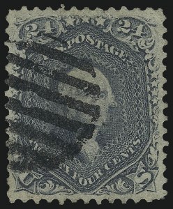 Sale 1040, Lot 1294, 1861-66 Issue and Encased Postage (Scott 56-78)