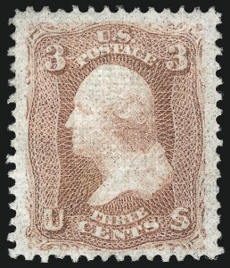 Sale 1040, Lot 1335, 1867-68 Grilled Issue (Scott 83-101)