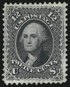 Sale 1040, Lot 1339, 1867-68 Grilled Issue (Scott 83-101)
