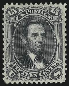 Sale 1040, Lot 1341, 1867-68 Grilled Issue (Scott 83-101)