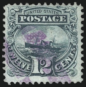 Sale 1040, Lot 1373, 1869 Pictorial Issue and 1875 Re-Issue (Scott 112-133a)