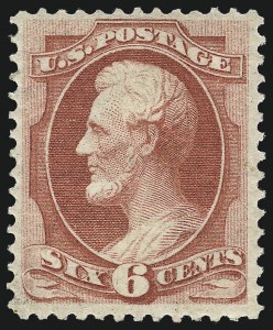 Sale 1040, Lot 1408, 1870-71 Bank Note Issue (Scott 134-154), 6c Carmine (148) Sale 1040, Lot 1408, 1870-71 Bank Note Issue (Scott 134-154)