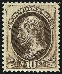 Sale 1040, Lot 1423, 1873-75 Bank Note Issue (Scott 156-179)