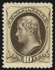 Sale 1040, Lot 1439, 1879-88 Bank Note Issues (Scott 182-218)