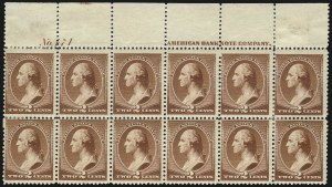 Sale 1040, Lot 1451, 1879-88 Bank Note Issues (Scott 182-218)