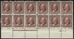 Sale 1040, Lot 1466, 1890-93 Issue (Scott 219D-229)