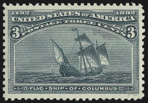 Sale 1040, Lot 1478, 1893 Columbian Issue, 1c thru 50c, Singles (Scott 230-240)