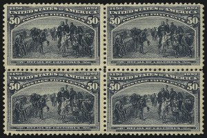 Sale 1040, Lot 1513, 1893 Columbian Issue, Multiples (Scott 230-240)